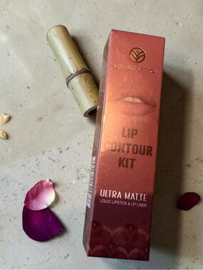 Young Vision Lip Contour Kit – Ultra Matte Liquid Lipstick & Liner 💋